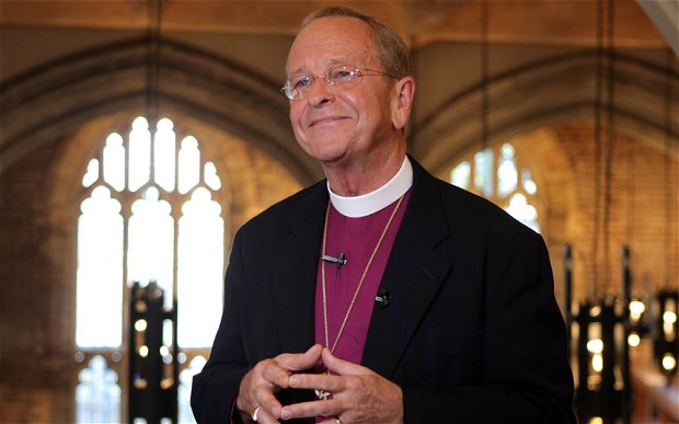 The first openly gay bishop in the Anglican Communion, Gene Robinson